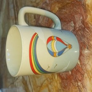 Hot Air Balloon Rainbow Mug